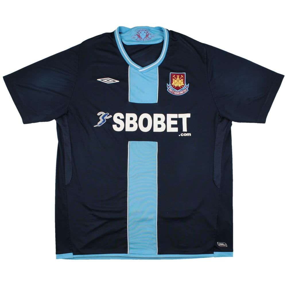 West Ham United 2009-10 Away Shirt (XL) (Very Good)