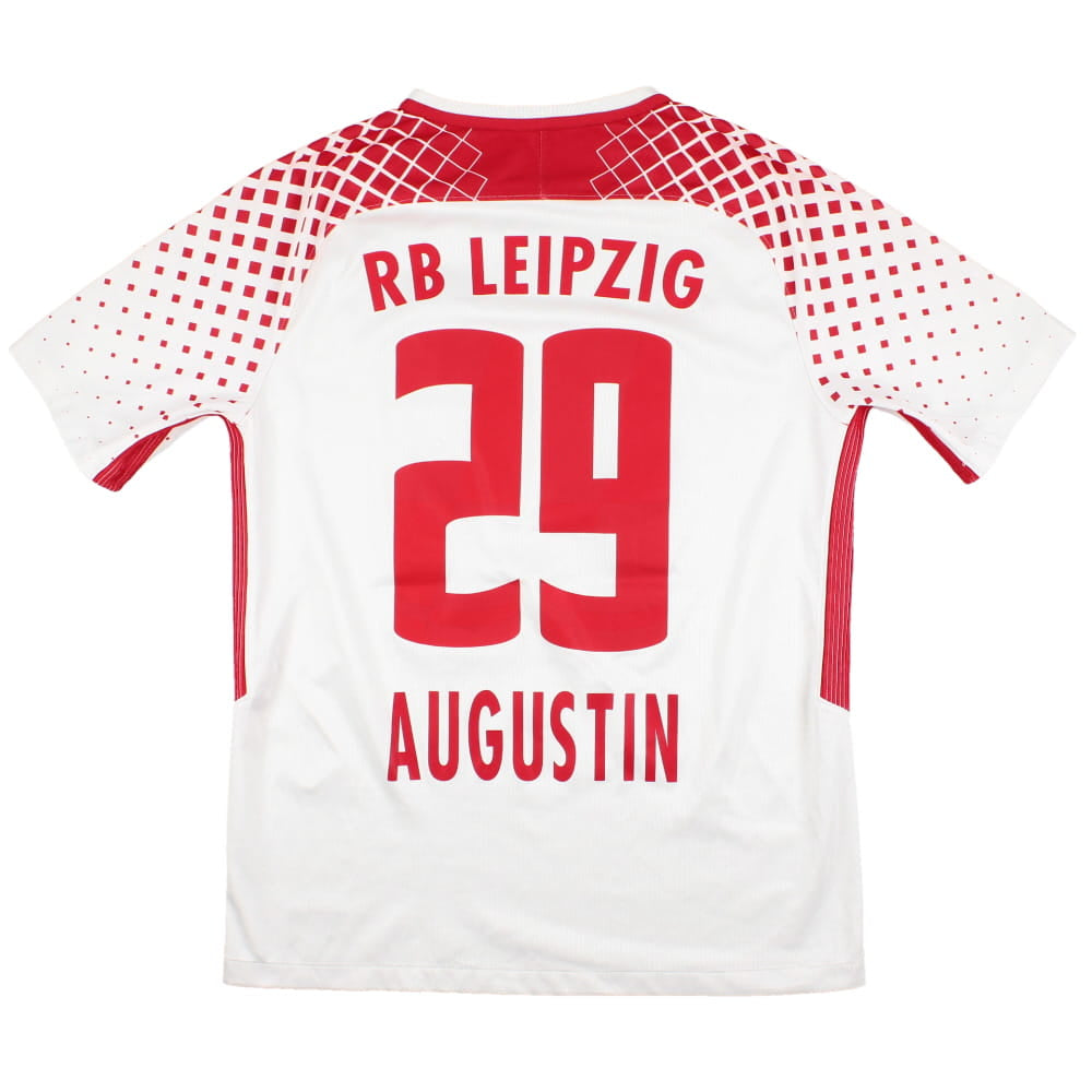 Red Bull Leipzig 2017-18 Home Shirt (M) Augustin #29 (Excellent)_0
