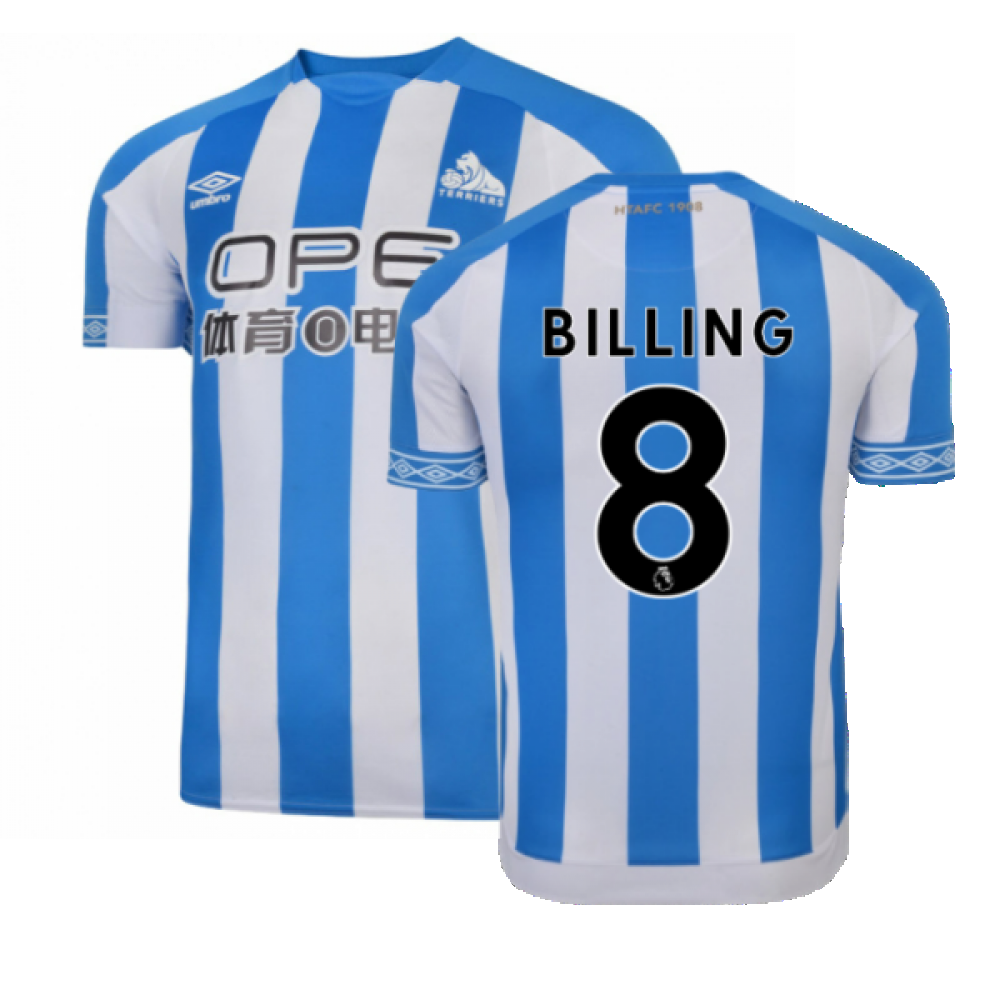 Huddersfield 2018-19 Home Shirt ((Excellent) M) (Billing 8)_0