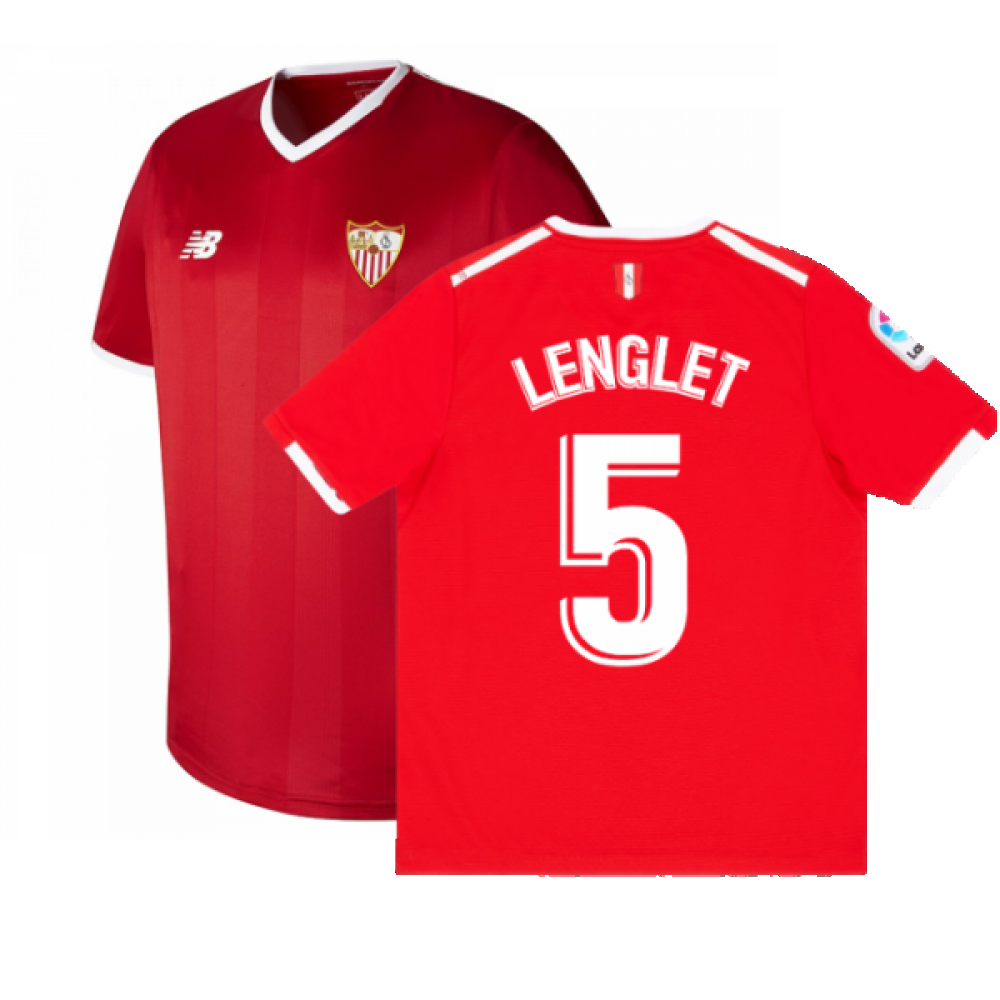Sevilla 2017-18 Away Shirt ((Excellent) L) (Lenglet 5)_0