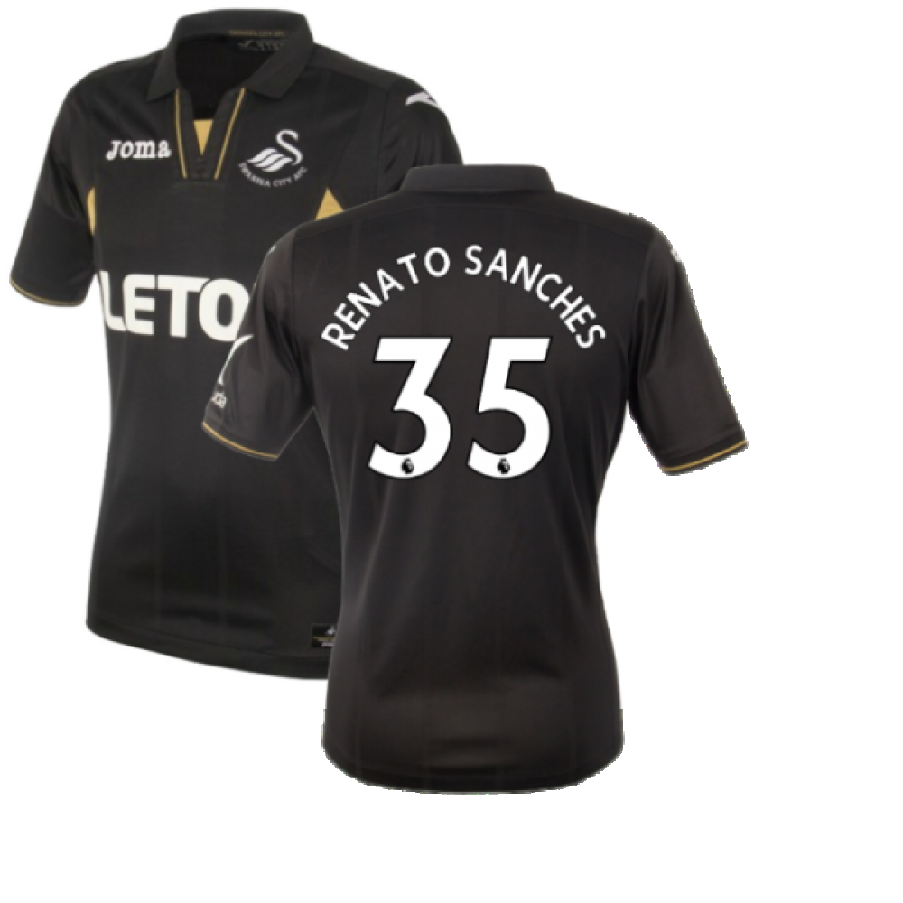 Swansea City 2017-18 Third Shirt ((Very Good) M) (Renato Sanches 35)_0
