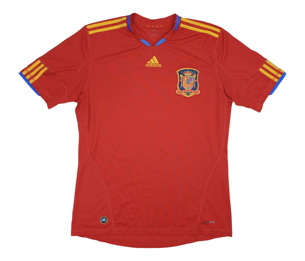 Spain 2010-11 Home Shirt (M) (Excellent)