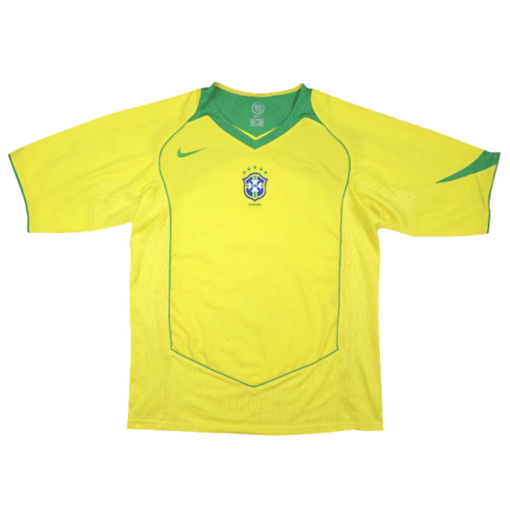 Brazil 2004-06 Home Shirt ((Excellent) XL)