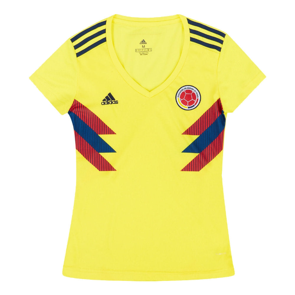 Colombia 2018-19 Womens Home Shirt (Womens XS) (Excellent)_0