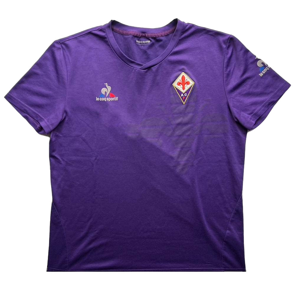 Fiorentina Le Coq Sportif Training Shirt ((Very Good) L)_0