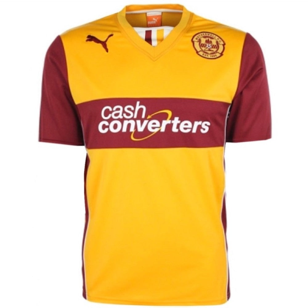 Motherwell 2013-14 Home Shirt (S) (Excellent)_0