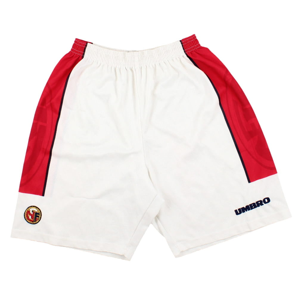 Norway 1997-98 Home Shorts (M) (Very Good)_0