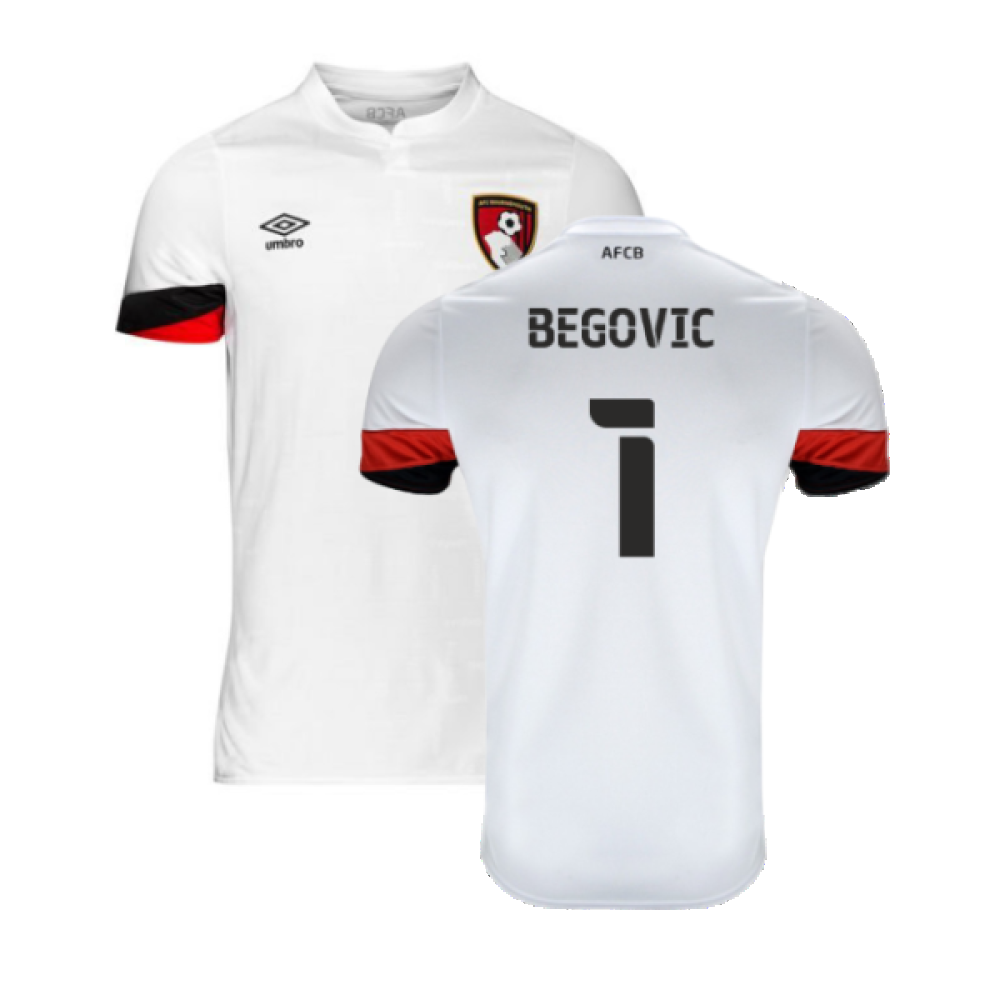 Bournemouth 2021-22 Away Shirt (Sponsorless) (XXL) (Begovic 1) (Excellent)_0
