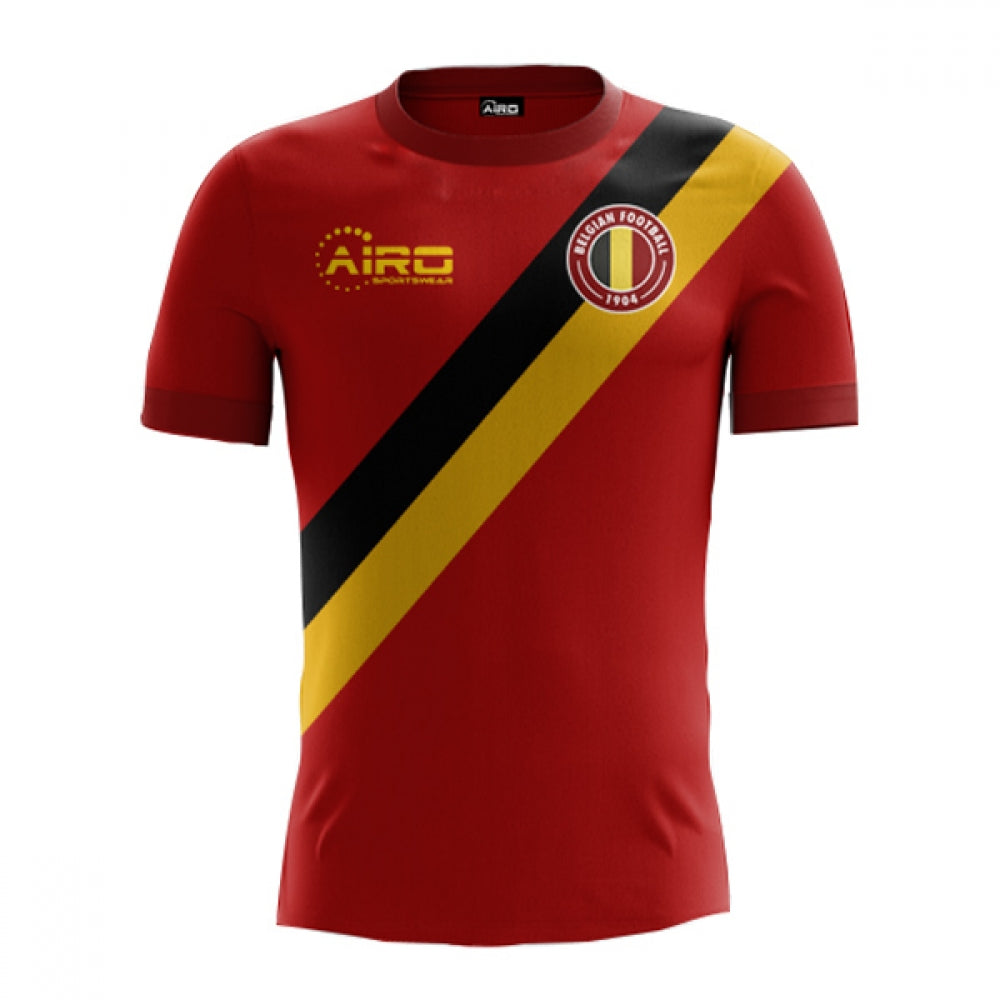 2022-2023 Belgium Home Concept Football Shirt (Kids)_0