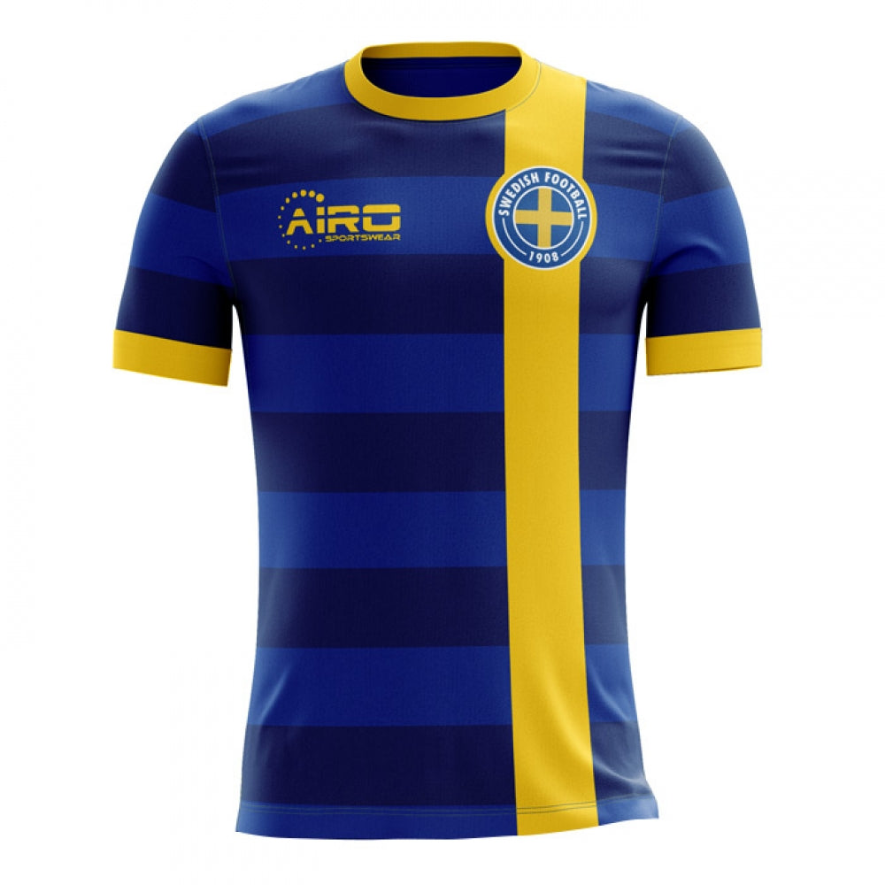 2022-2023 Sweden Away Concept Football Shirt (Kids)_0