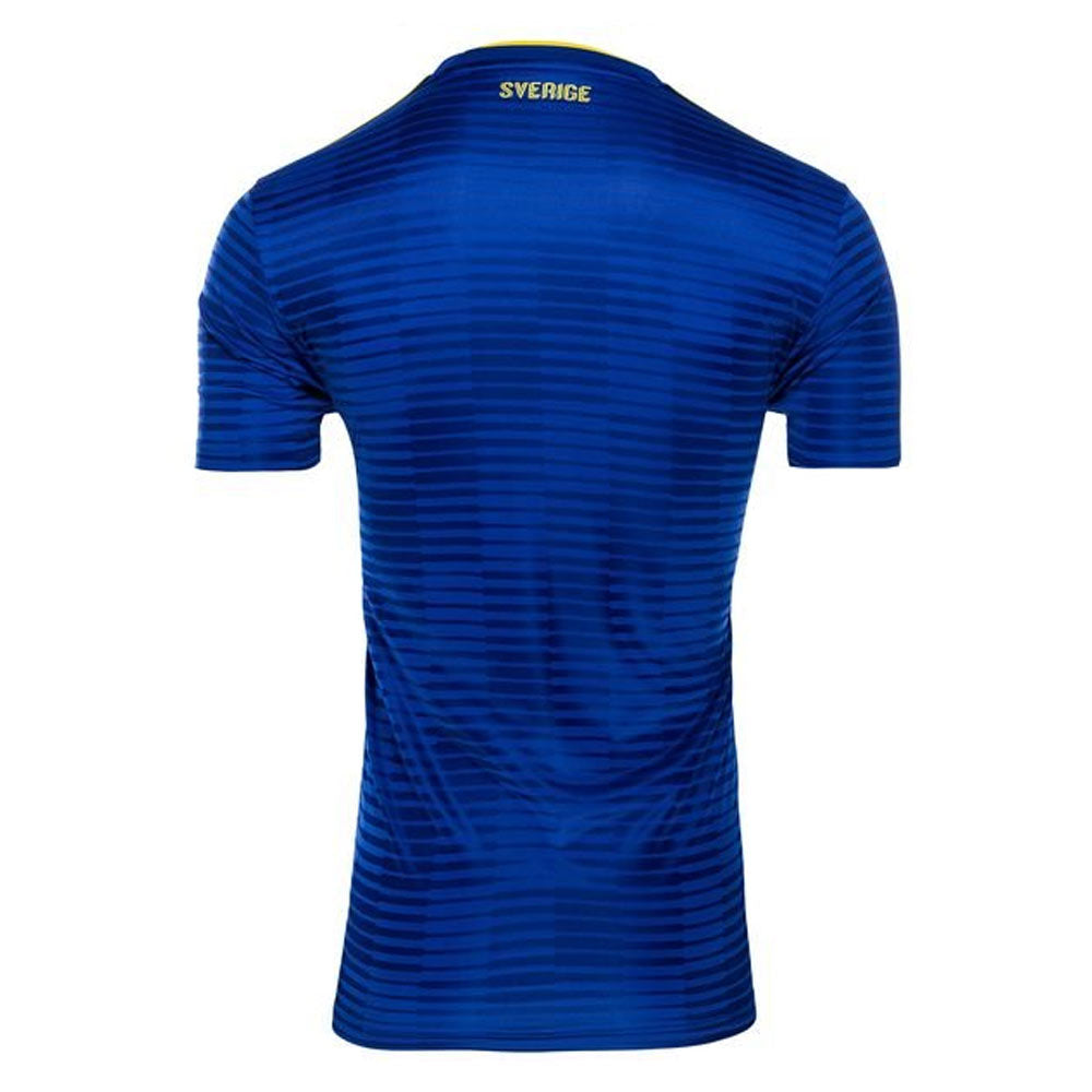 2018-2019 Sweden Away Adidas Football Shirt ((Excellent) S) (Jansson 18)_4