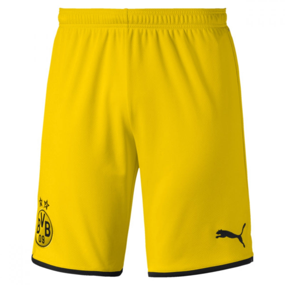2019-2020 Borussia Dortmund Home Puma Shorts (Yellow) - Kids_0