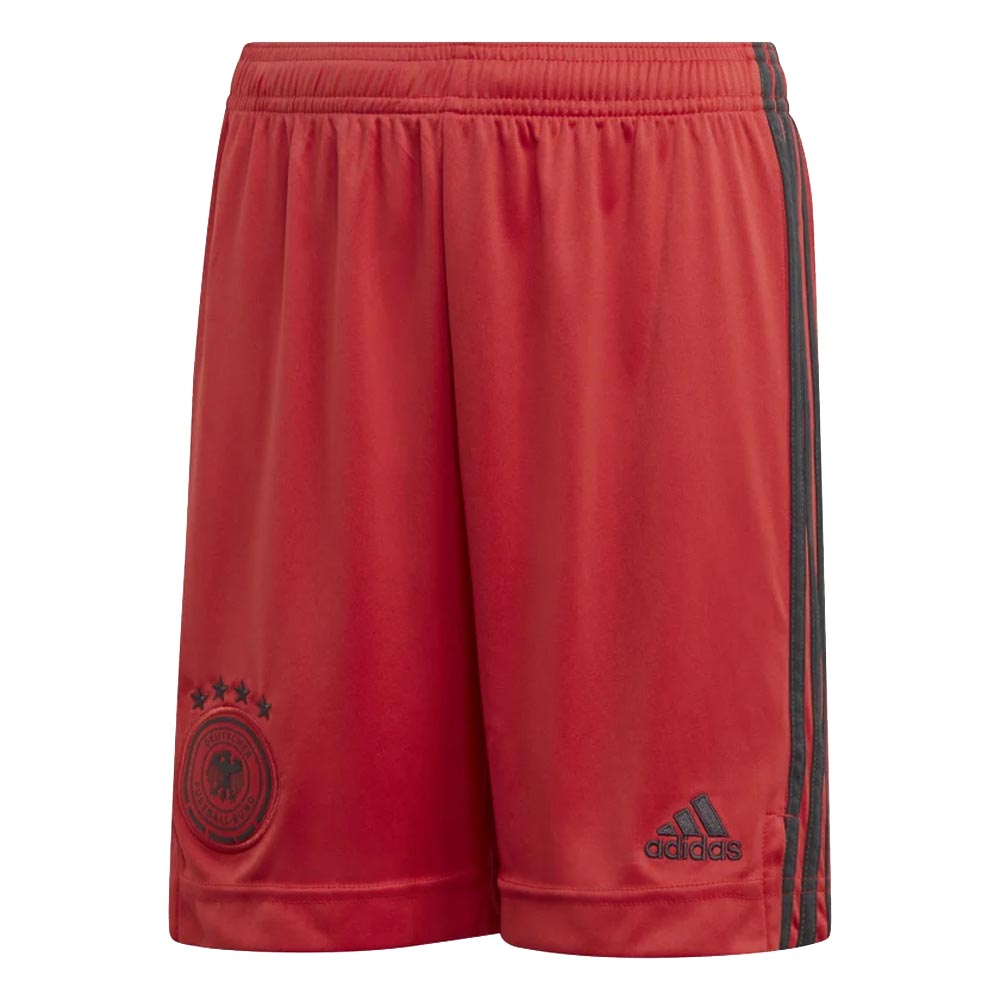 2020-2021 Germany Home Adidas Goalkeeper Shorts (Red) - Kids_0