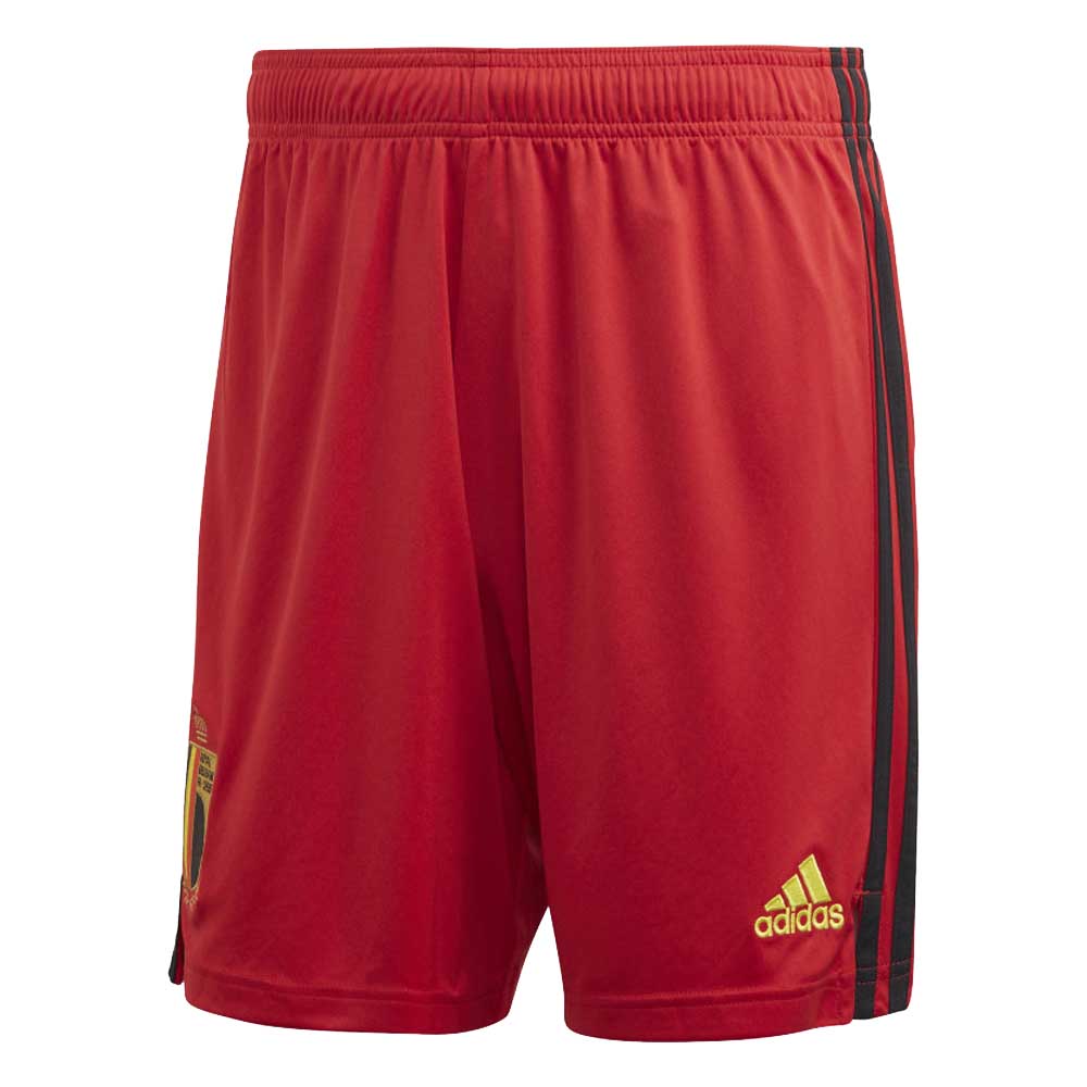 2020-2021 Belgium Home Adidas Football Shorts (Red)_0