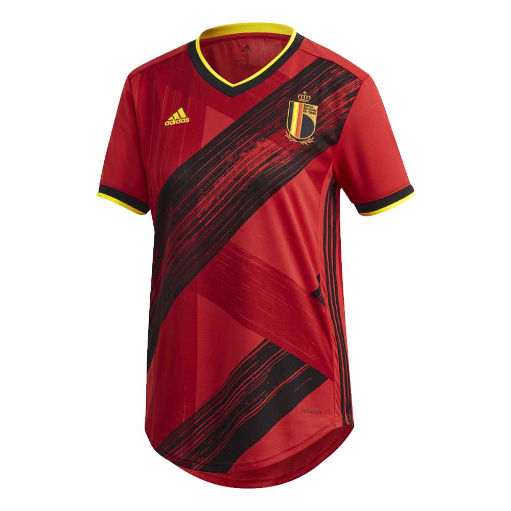 2020-2021 Belgium Home Adidas Womens Shirt_0