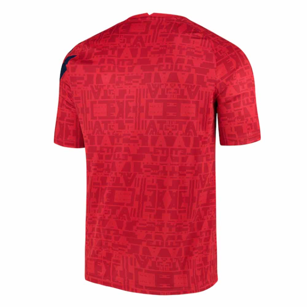 2020-2021 Atletico Madrid Pre-Match Training Shirt (Red) - Kids_1