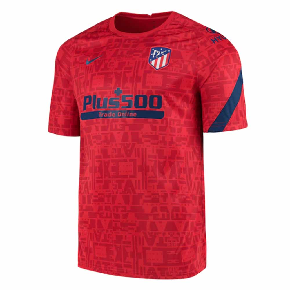 2020-2021 Atletico Madrid Pre-Match Training Shirt (Red) - Kids_0