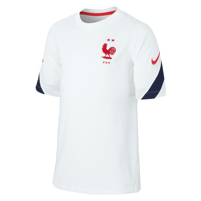 2020-2021 France Nike Training Shirt (White) - Kids_0