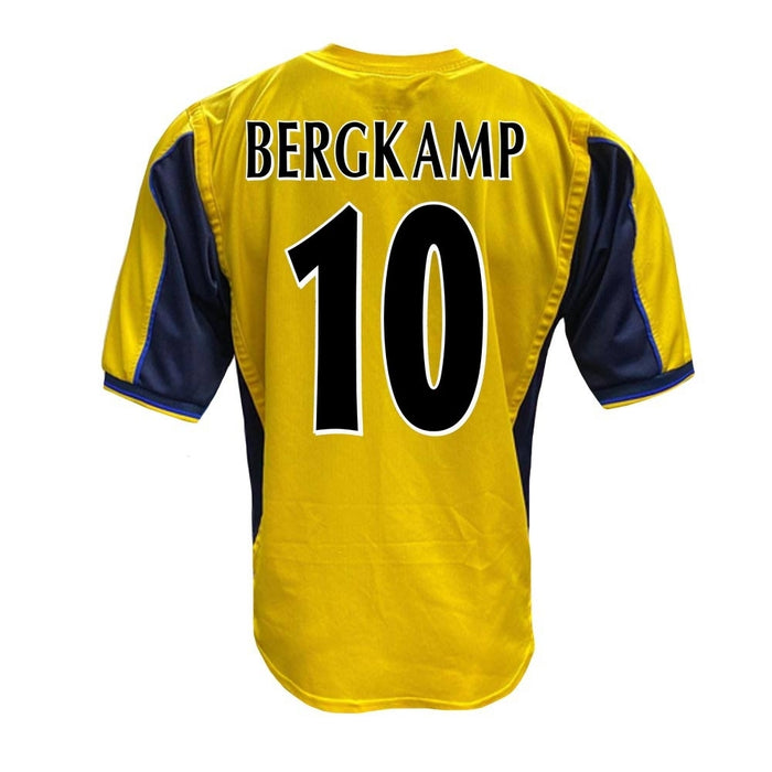 1999-2000 Arsenal Away Shirt (Bergkamp #10) (Good)_0