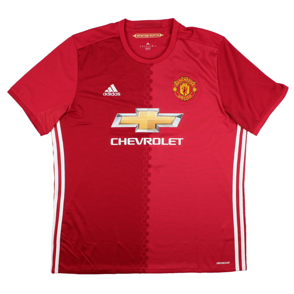 Manchester United 2016-17 Home Shirt ((Excellent) S) (Best 7)_5