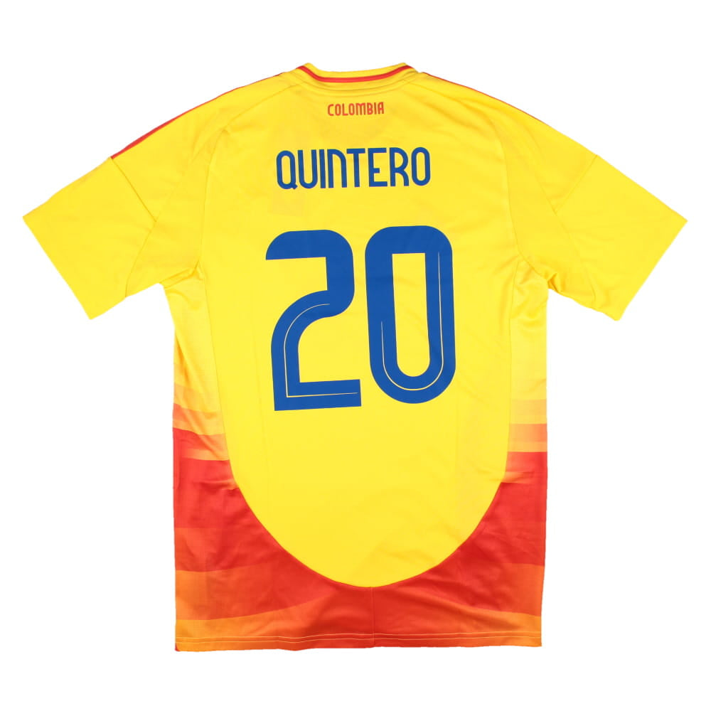 Colombia 2024-25 Home Shirt (M) Quintero #20 (BNWT)_0