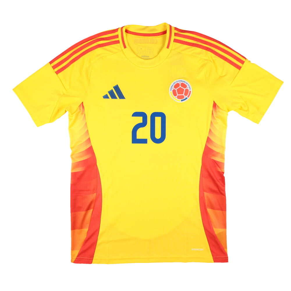 Colombia 2024-25 Home Shirt (M) Quintero #20 (BNWT)_1