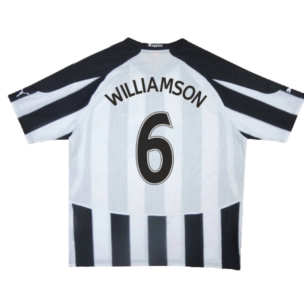 2010-2011 Newcastle Home Shirt (M) (Excellent) (Williamson 6)_1