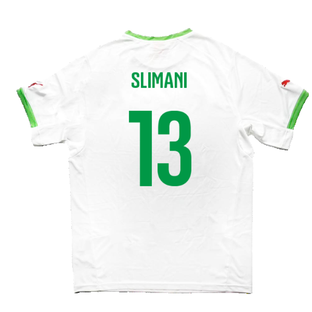 Algeria 2014-15 Home Shirt (M) (Slimani 13) (Fair)_1