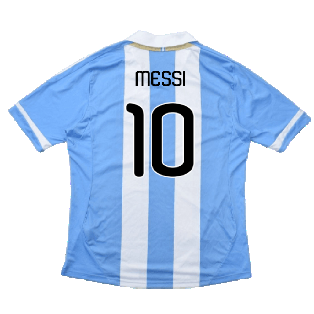Argentina 2011-2012 Home Shirt (L) (Good) (Messi 10) – Soccer Clasico