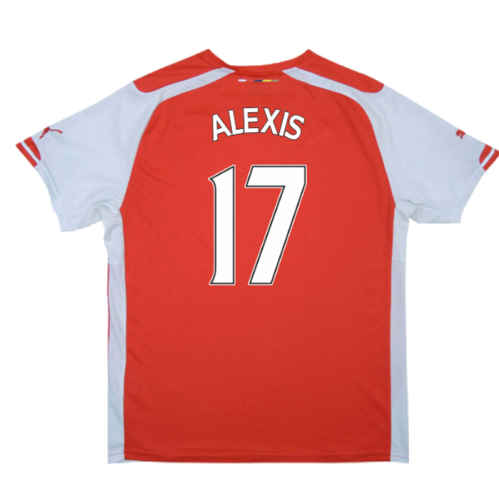 Arsenal 2014-15 Home Shirt (XS) (Excellent) (Alexis 17)_1