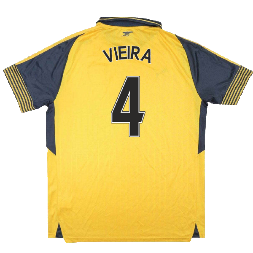 Arsenal 2016-17 Away Shirt (S) (Very Good) (Vieira 4)_1