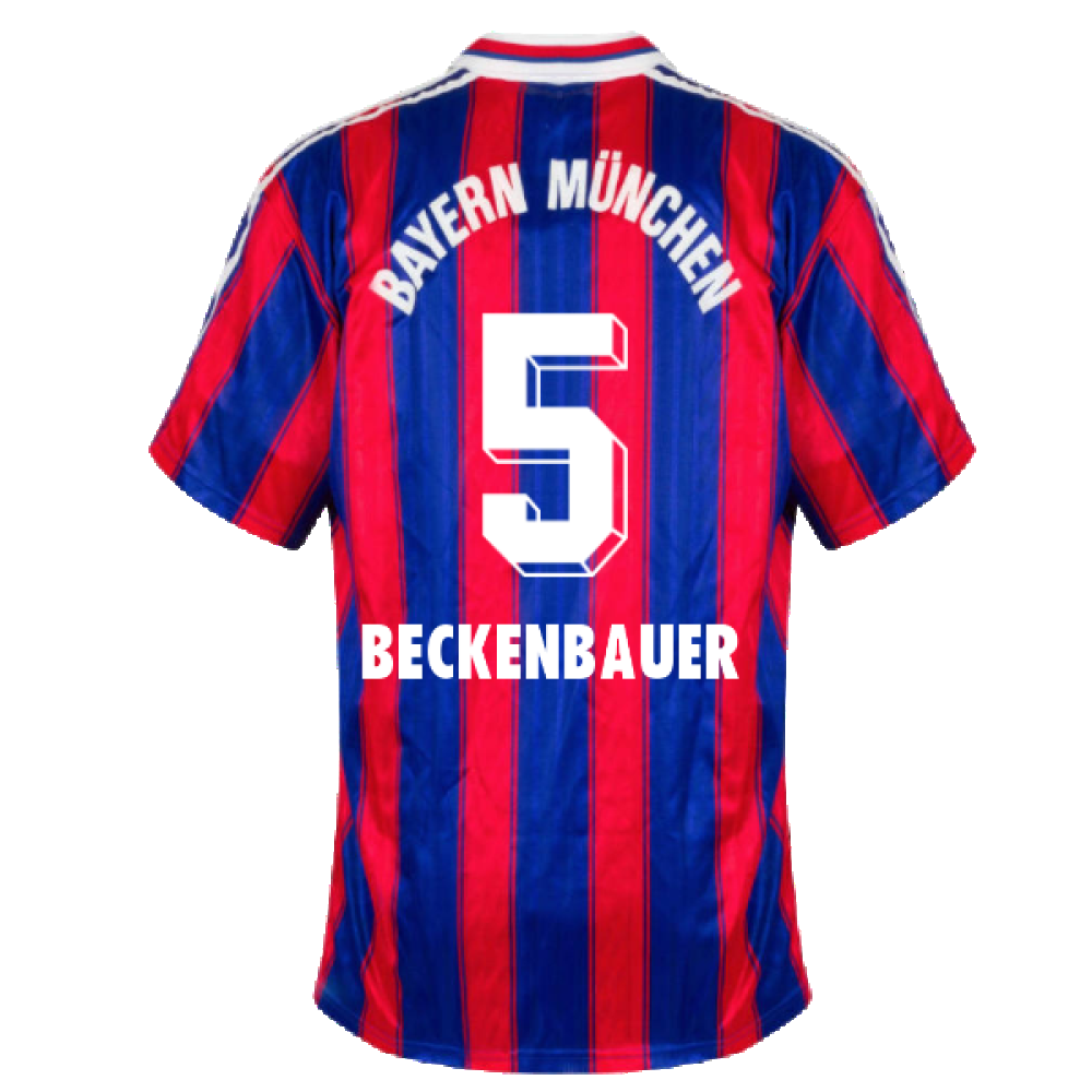 Bayern Munich 1995-97 Home Shirt (Boys 26/28 7-8y) (Excellent) (BECKENBAUER  5) - Main Image