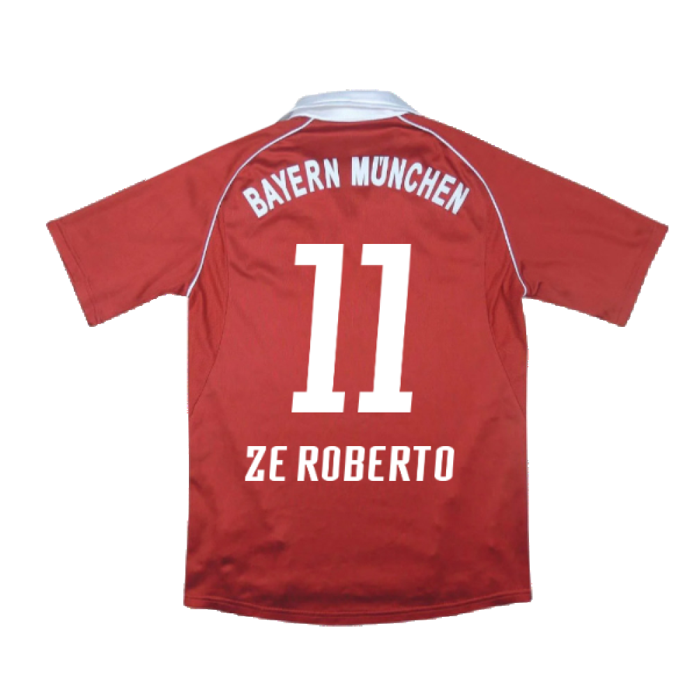 Bayern Munich 2005-06 Home Shirt (XL) (Mint) (Ze Roberto 11 Bayern Munich 2005-06 Home Shirt (XL) (Mint) (Ze Roberto 11