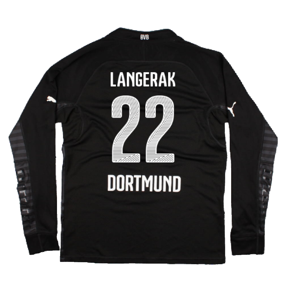 Borussia Dortmund 2014-16 GK Long Sleeve Away Shirt (M) (Excellent) (Langerak 22)_1