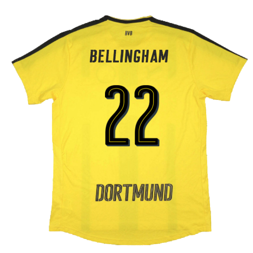 Borussia Dortmund 2016-17 Home Shirt (S) (Excellent) (Bellingham 22)_1