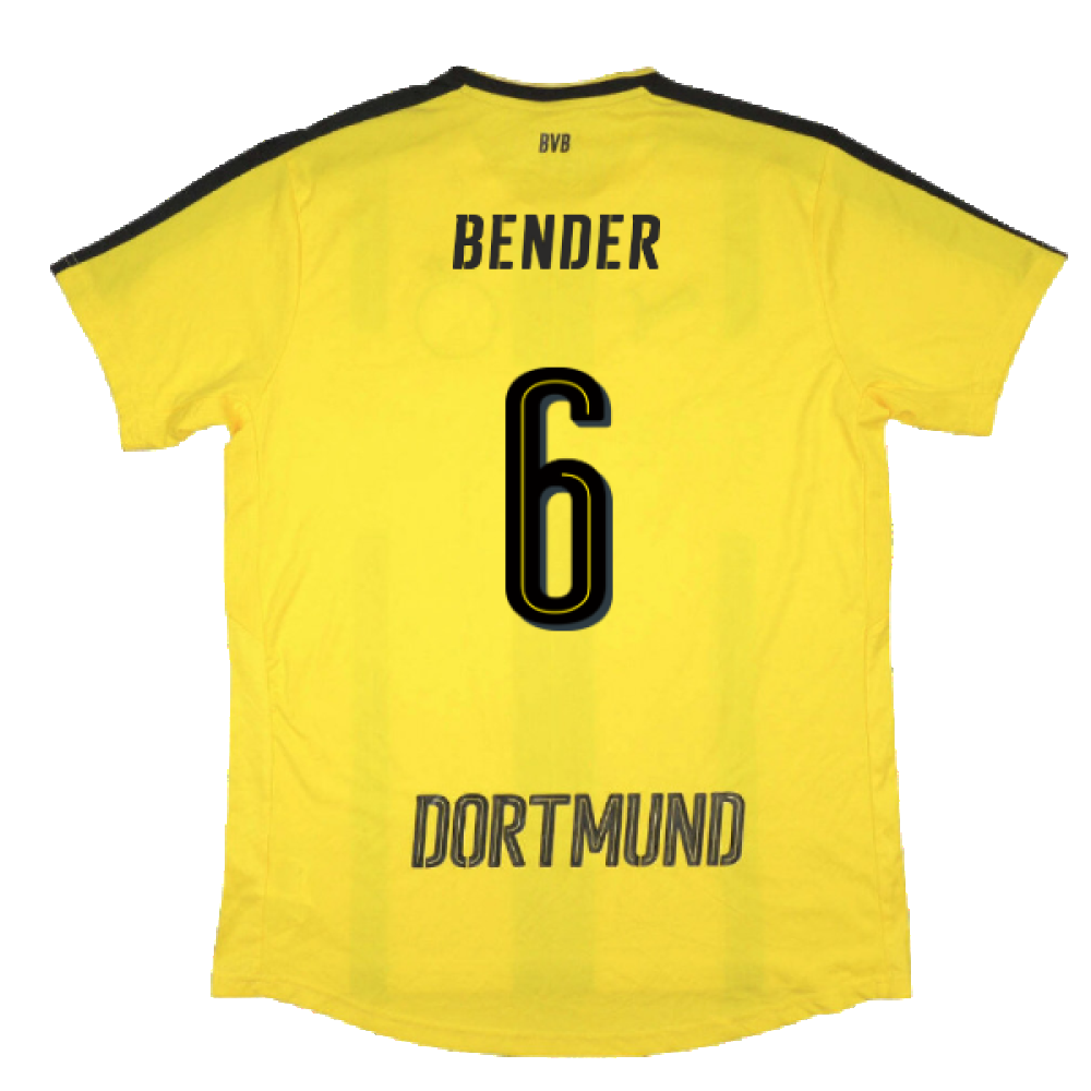 Borussia Dortmund 2016-17 Home Shirt (S) (Excellent) (Bender 6)_1