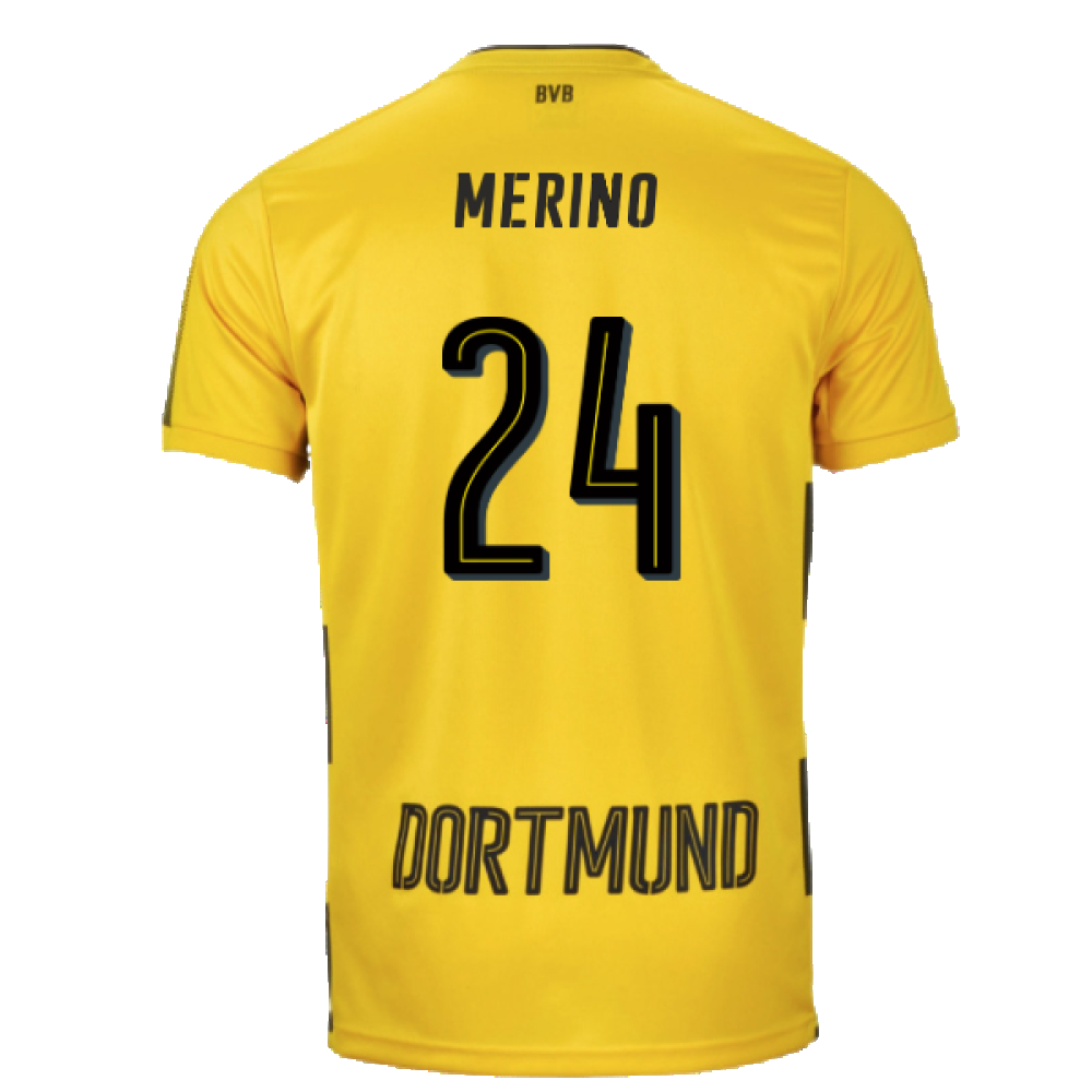 Borussia Dortmund 2017-18 Home Shirt (S) (Very Good) (Merino 24)_1