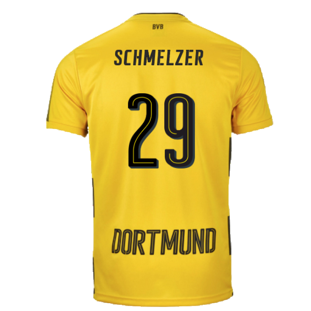 Borussia Dortmund 2017-18 Home Shirt (S) (Very Good) (Schmelzer 29)_1