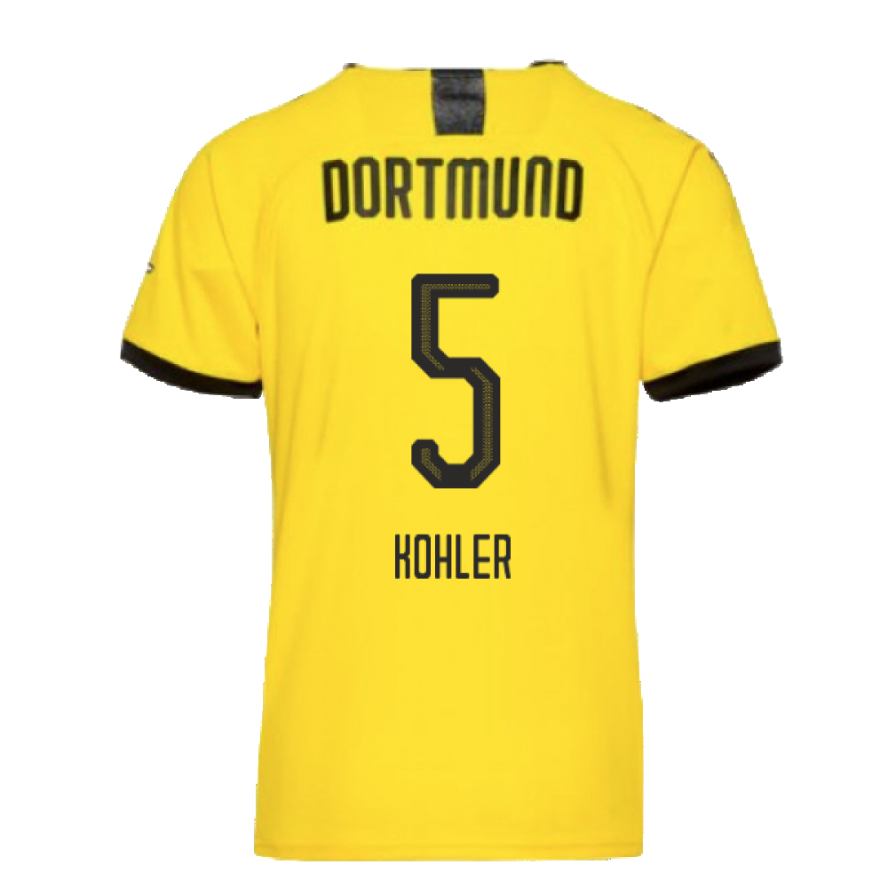 Borussia Dortmund 2019-20 Home Shirt (L) (Excellent) (KOHLER 5)_1