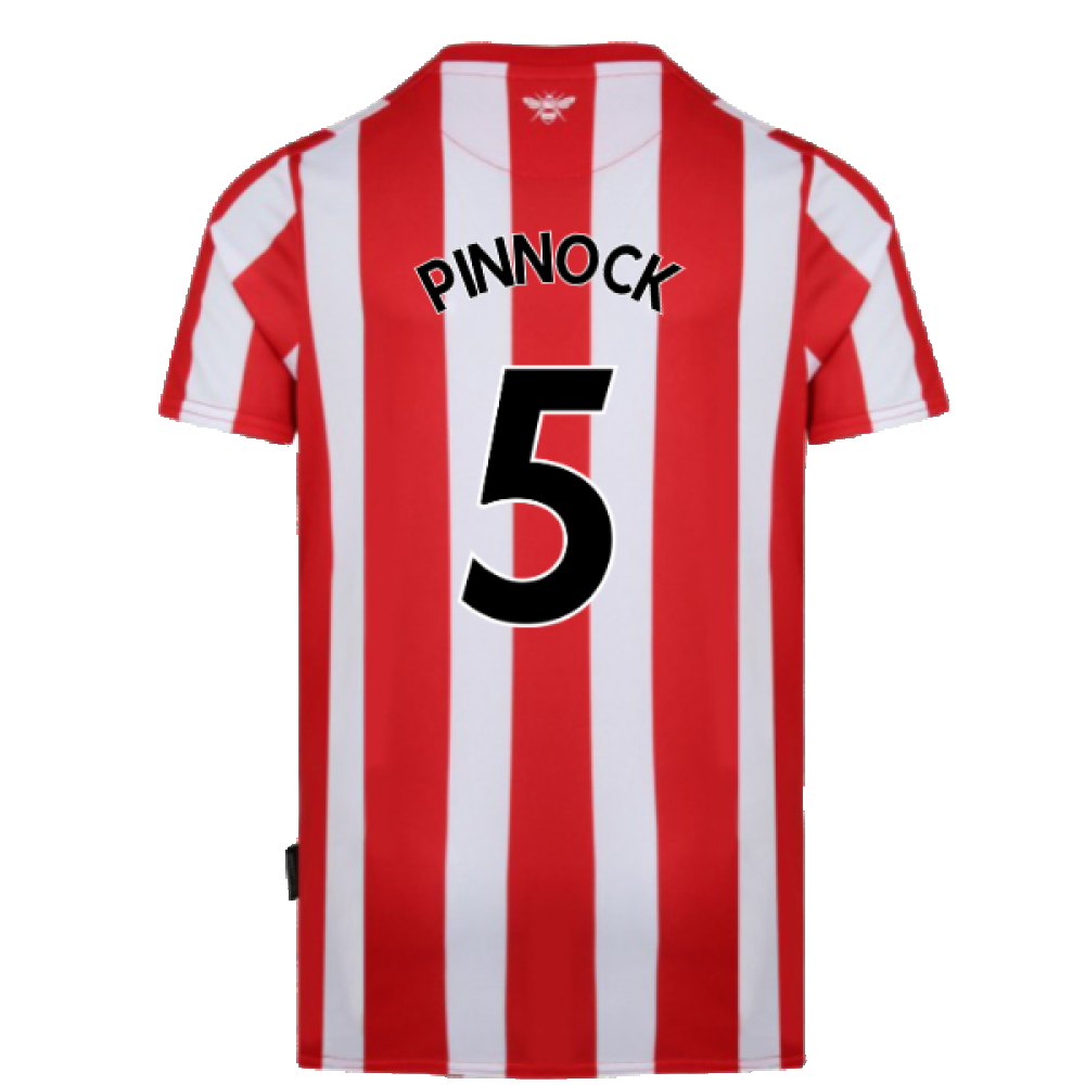 Brentford 2021-23 Home Shirt (L) (Mint) (PINNOCK 5)_1