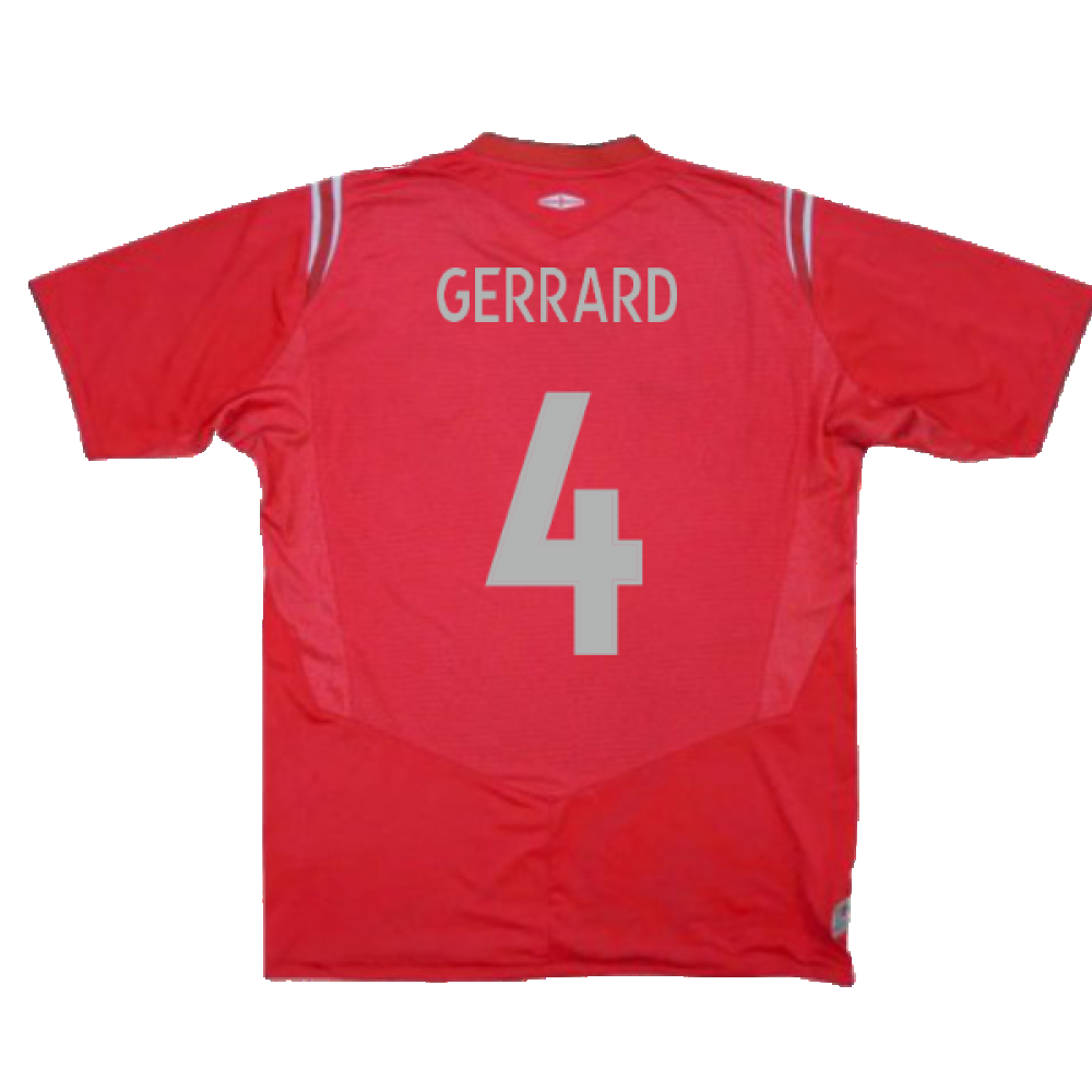 England 2004-06 Away Shirt (XXL) (Excellent) (Gerrard 4)_1