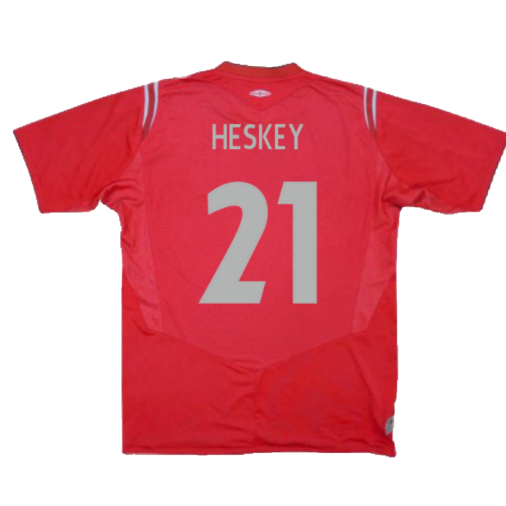 England 2004-06 Away Shirt (XXL) (Excellent) (Heskey 21)_1