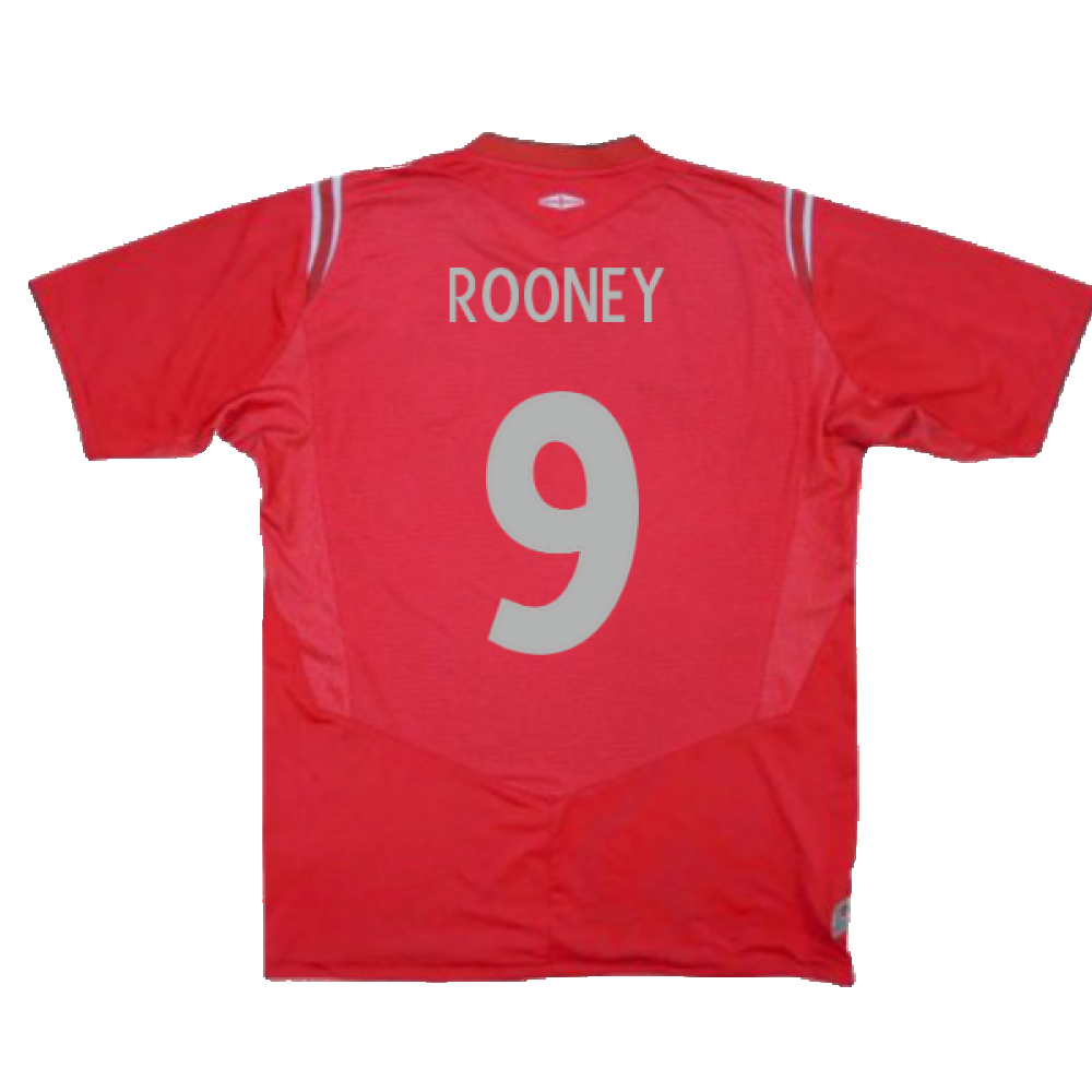 England 2004-06 Away Shirt (XL) (Excellent) (Rooney 9)_1
