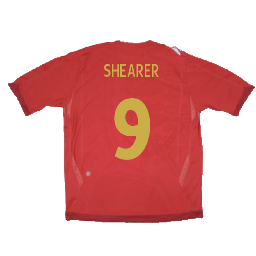 England 2006-08 Away Shirt (L) (Excellent) (SHEARER 9)_1