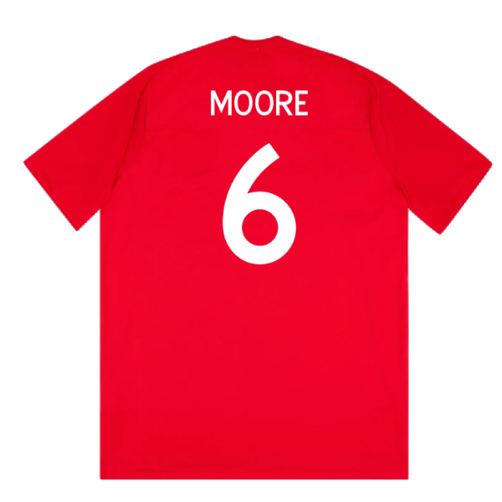 England 2010-11 Away Shirt (South Africa Badge Detail) (M) (Excellent) (Moore 6)_1