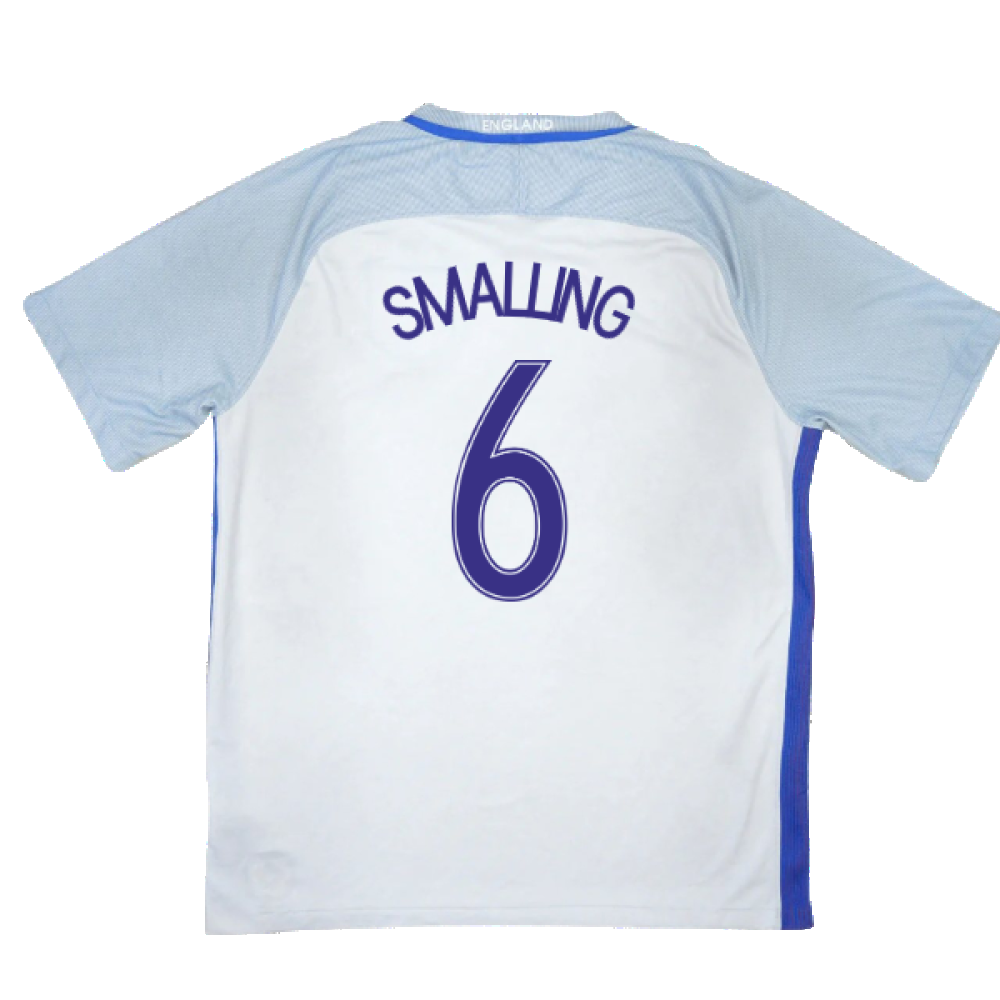 England 2016-17 Home Shirt (M) (Very Good) (Smalling 6)_1