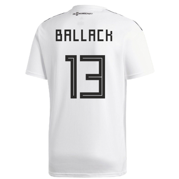 Germany 2018-19 Home Shirt ((Excellent) XL) (Ballack 13)_2