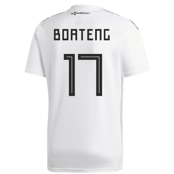 Germany 2018-19 Home Shirt ((Excellent) XL) (Boateng 17)_2
