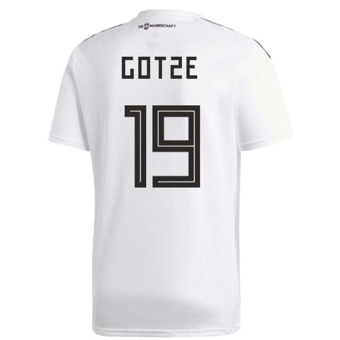 Germany 2018-19 Home Shirt ((Excellent) XL) (Gotze 19)_2