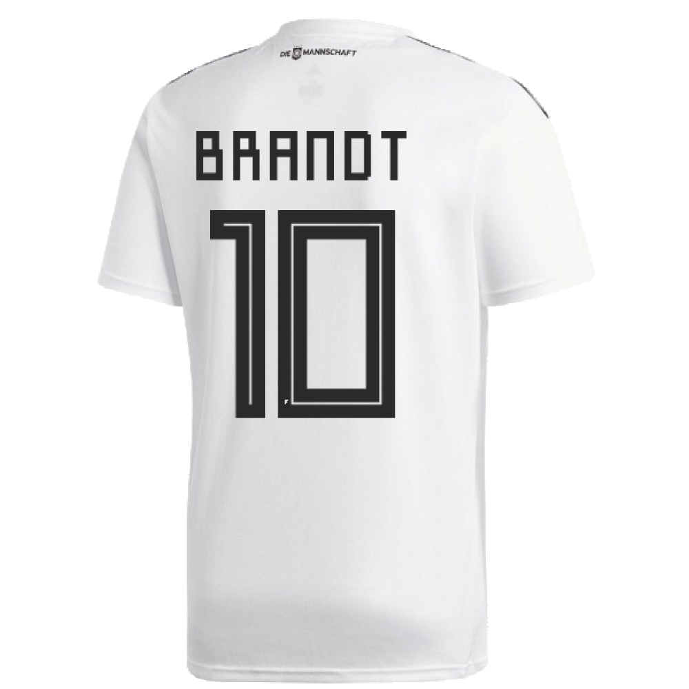 Germany 2018-19 Home Shirt ((Good) M) (Brandt 10)_2